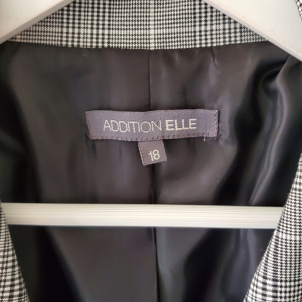 Addition Elle 18 Old Money Modern Contemporary Preppy Double Breasted Blazer - Picture 3 of 14
